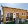 CASAS DE MADERA MODERNAS FLAT EXTERIOR TERRAZA