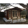 Casas de madera MAX CASTAÑO FRENTE - HOBYCASA