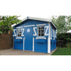  Casa jardín IDONEA - HOBYCASA azul
