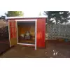 Caseta de madera KRIS - rojo abierto