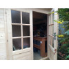 Caseta de madera KRIS - puerta abierta