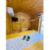Mini casa sobre ruedas de 600x237 GYPSY CARAVAN - roble
