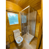Casa de madera con ruedas GYPSY CARAVAN CON PORCHE - DUCHA
