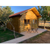 Mini casas de madera con altillo LLANES - HOBYCASA