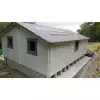 Casas de madera doble acristalamiento JAVEA - VISTA TRASERA BLANCO