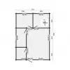 Casas prefabricadas Asturias - 70 m2 - PLANO MALAGA