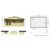 Bungalow TORSTEN - DIBUJO LATERAL
