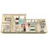 CASAS PREFABRICADAS BURGOS DE 55M2 - PLANO 2