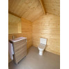 casetas de madera para jardín RICHARD - baño interior
