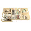 CASAS PREFABRICADAS BURGOS DE 55M2 - PLANO INTERIOR