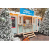 Mini casa sobre ruedas - kiosko-navidad
