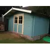 Casas de madera MURCIA casa azul