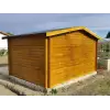 Caseta de madera JUHA 28MM - 400x300 cms VISTA TRASERA