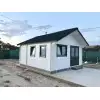 Casas de madera con altillo BERLIN - BLANCO