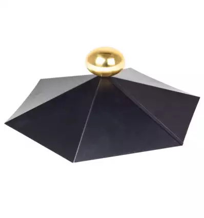 Cumbrera de acero para tejados a 6 aguas