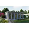 Casas de madera GABRIELLA frontal blanco