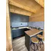 CASAS DE MADERA MODERNAS FLAT COCINA