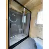CASAS DE MADERA MODERNAS FLAT CABINA DUCHA