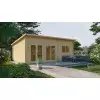 CASAS DE MADERA MODERNAS FLAT SIN COLOR