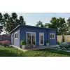 CASA DE MADERA LAS PALMAS 50M2 - 44MM - AZUL