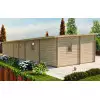 CASA DE MADERA LAS PALMAS 50M2 - 44MM - TRASERA