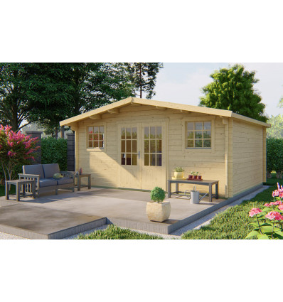 Casas de madera prefabricadas JACKALYN - HOBYCASA portada