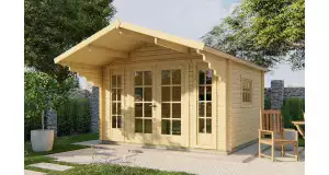 Caseta de madera INGLUND - HOBYCASA portada