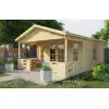 Casas de madera con porche - HOBYCASA portada