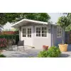 Cabaña madera INGE - HOBYCASA gris