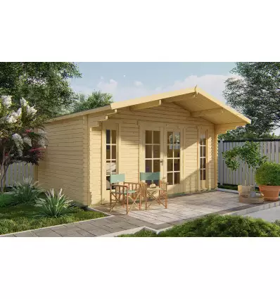 Casas de madera GUSTAV - HOBYCASA portada