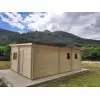 CASAS DE MADERA MODERNAS FLAT EXTERIOR