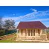 Bungalow de madera OLAUG sin lasur