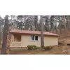 Cabaña de madera KAY - lateral teja sandwich + puertas y ventanas PVC