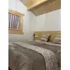 Casas de madera doble acristalamiento JAVEA - CAMA MATRIMONIO