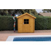 casetas de madera para jardín RICHARD - PISCINA VISTA FRONTAL