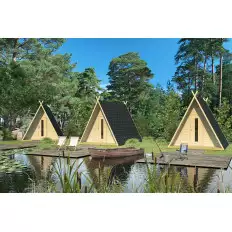 Cabañas Alpinas para camping - 300x440 cms - 28MM - Portada