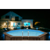 PISCINA DE MADERA CABANA 434X401X116 JARDIN