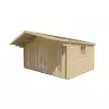 Casas de madera GUSTAV - HOBYCASA incoloro