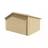 Casas de madera GUSTAV - HOBYCASA trasera