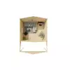 Casas prefabricadas JEREZ 598x500+240cm - 44 MM - INTERIOR