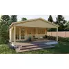 Casas prefabricadas JEREZ 598x500+240cm - 44 MM - PORTADA