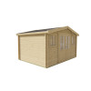 Caseta de madera JUHA 28MM - 400x300 cms INCOLORO