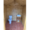 casetas de madera para jardín RICHARD - INTERIOR BAÑO