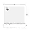 Casas de madera TRUUS plano