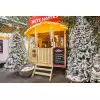 Mini casa sobre ruedas - HOBYCASA navideño