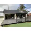 Casa de madera BIG BEN- HOBYCASA lasur negro