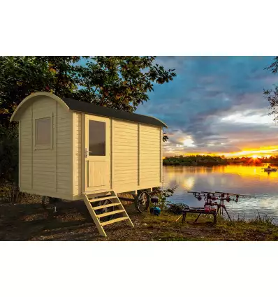Mini casas sobre ruedas de madera  GYPSY - portada
