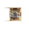 Caseta de madera INGLUND - HOBYCASA interior