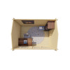 Caseta de madera DAISY - INTERIOR