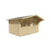 Caseta de madera RORIK - FRONTAL